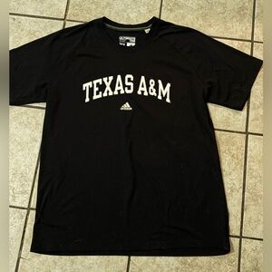 Texas A&M Tee Adidas Climalite Men’s Sz XL